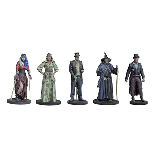 BL8010 SteamPunk passengers standing pack 1 - 5 figures (unpainted)