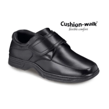 (UK Size 8) Cushion Walk Men's WideFit Gel Pad Casual Shoes