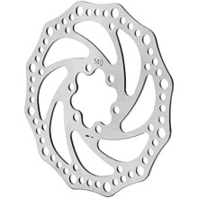 Stainless Steel Brake Disc, Electric Scooter Brake Disc, Durable Bicycle Brake Pad Braking Part 34mm Brake Disc 140mm for Electric Scooter