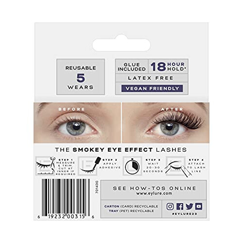 Eylure Smokey Eye No. 023 False Lashes 1