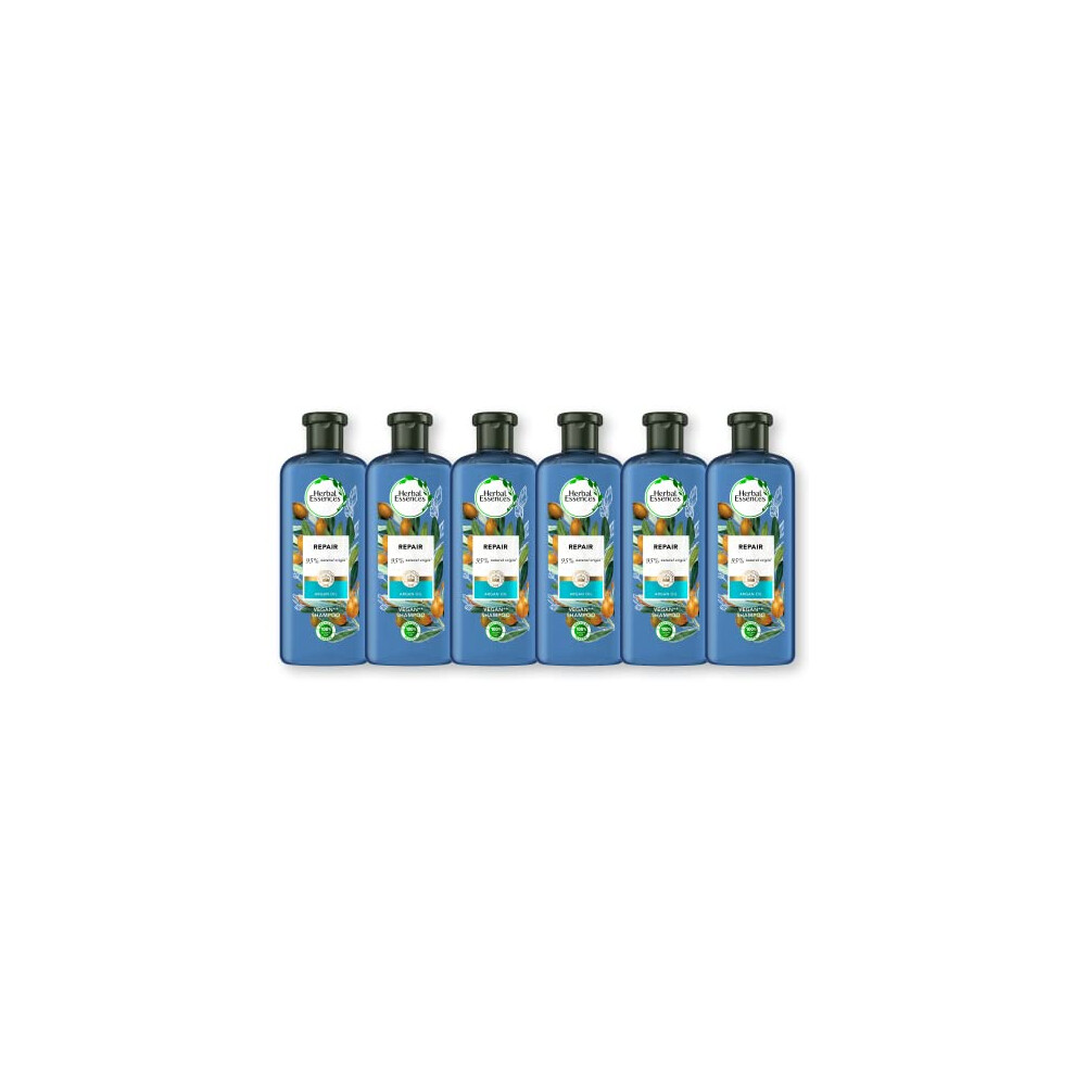Herbal Essences Argan Oil Of Morocco Regeneration Shampoo For Dry And Damaged Hair 6 X 400 Ml