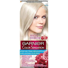 Garnier, Color Sensation Super Brightening Hair Dye Cream S9 Silver Grey Blonde Clear 1 Piece