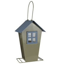 "Hamilton" Wild Bird Peanut Feeder, House Shaped, Contemporary Feeder That Is Designed To Enhance Your Garden, Easy Fill & Easy Clean