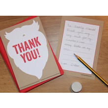 Christmas Kids Thank You Notes - Santa 10 Pack