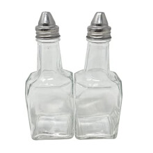 Oil Bottle Vinegar Bottle Olive Oil Dispenser Olive Oil Bottle Vinegar Bottle Glass 390ml 13.5Fl Oz Dishwasher Safe Set Of 2 Bottles