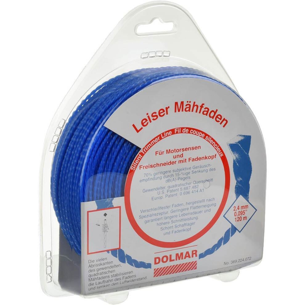 Nylon Line Silent 2.4 x 120M, Multi-Colour