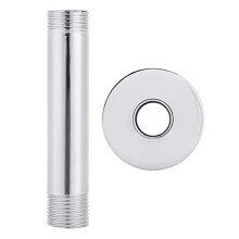 G1/2In Shower Arm, Ceiling Mounted Stainless Steel Top Shower Arm Bathroom Shower Accessories Shower Extension Arms for Bathrooms,Toilets