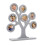 Family Tree Keepsake Photo Frame, Grey, Silver 2