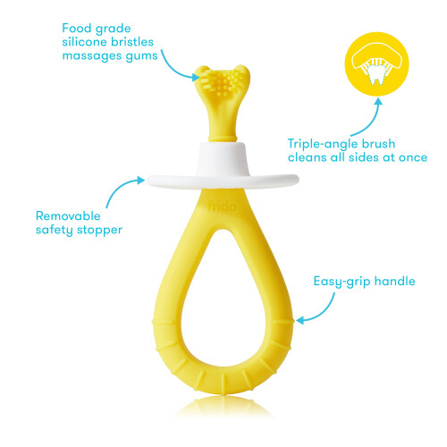Frida Baby Training Toothbrush for Babies 1