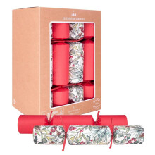 Kraft Cube FSC Mix Eco Christmas Crackers - 12 x 12 inch - Christmas Sprig