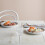 Denby Elements Stone White Coupe Set of 4 Medium Plates 3