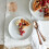 Denby Elements Stone White Coupe Set of 4 Medium Plates 4
