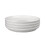 Denby Elements Stone White Coupe Set of 4 Medium Plates 1