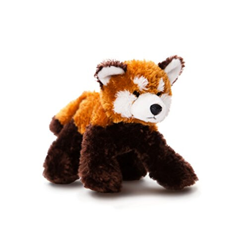 Aurora World World 31386 8-Inch Mini Flopsies Panda Plush (Red)