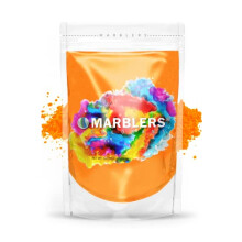 Fluorescent Mica Powder [Neon Mango] 3oz (85g) | Matte Pigment | Dye | Non-Toxic | Vegan | Cruelty-Free | Nail Polish, Nail Art, Soap, Slime, Candle,