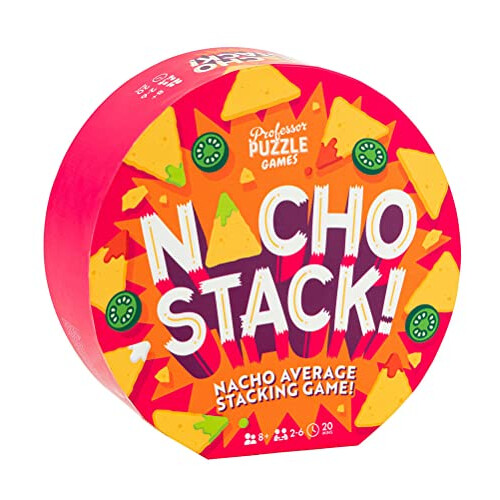 | Nacho Stack! | Card Game | Ages 8+ | 2-6 Players | 20 Minutes Playing Time