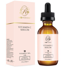 Vitamin C Serum for Face and Eyes 60ml - Pure Facial Brightening Serum with 20% Vitamin C, Hyaluronic Acid, Vitamin B & E for Anti-Aging, Acne,