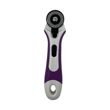 Rotary Cutter - Ergonomic Soft Grip Rotary Cutter for Fabric with Sharp Cutting Blade & Easy Blade Replace System (28mm Rotary Cutter)