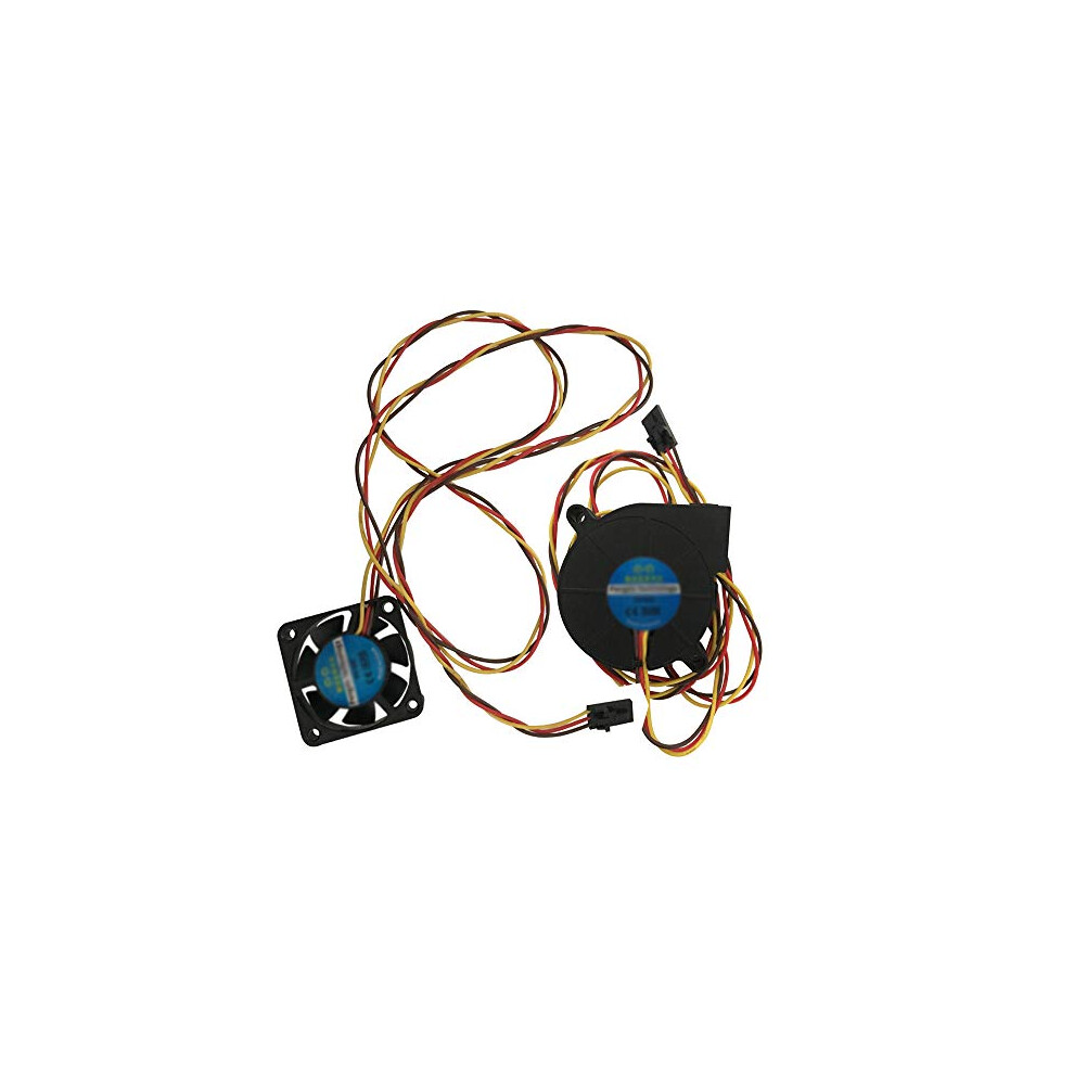 2-Pack 50000Hours 3Wires Dc Fans Dc 5V Cool Blower Fan Kit 4010 5015 Extruder Hotend Cooler Radiator Left Hotend Fan, Front Hotend Fan For Prusa I3 791300409517