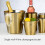 Viners Barware 4 L Gold Champagne Bucket 5