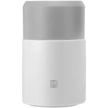 Zwilling Contenitore Isotermico, 700 ml, Acciaio Inossidabile a Doppia Parete, Bianco-Grigio, serie Thermo - 39500-509-0