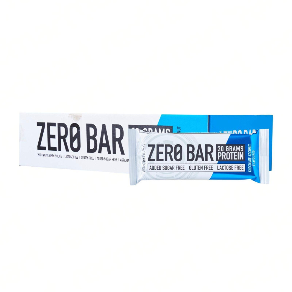 Biotechusa Zero Bar, Chocolate Chip Cookies