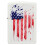 Zippo Lighter, White Matte Us Flag, One Box 2