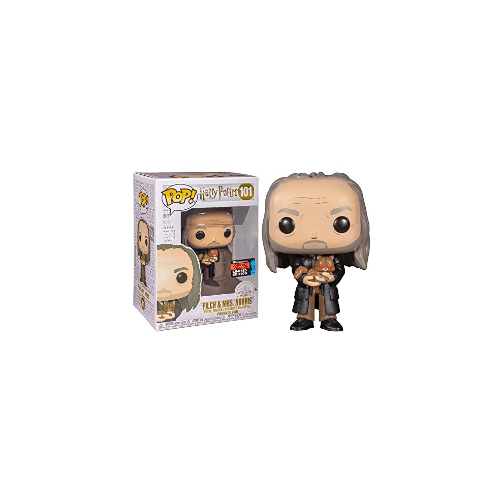 POP Funko Filch & Mrs. Norris Fall Convention 2019