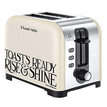 23538 Emma Bridgewater Toaster, Black Toast 2 Slice Toast and Marmalade, 850 W
