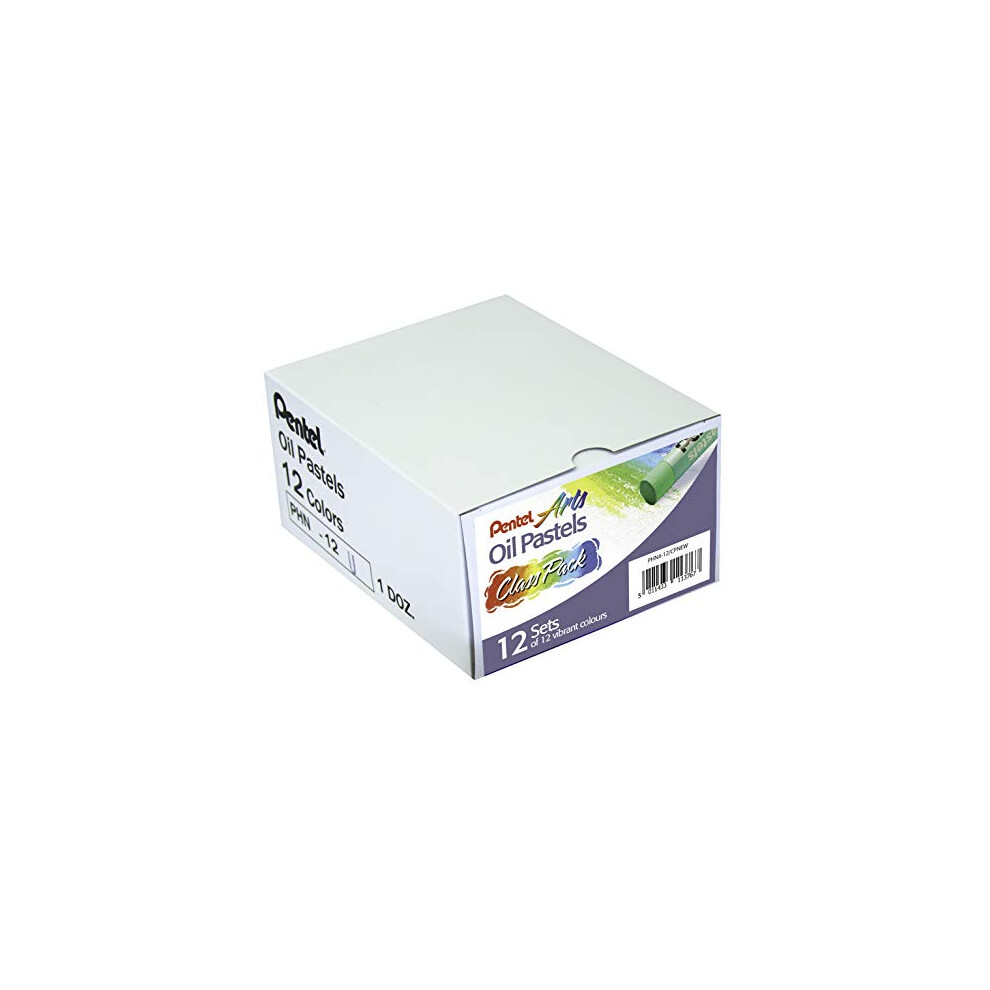 Oil Pastels 12 Mini Packs - Class Pack of 12 Sets