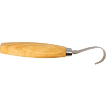 Coltello per scolpire il legno - MORAKNIV - Punta a uncino 5,5 cm - Acciaio inossidabile - Manico in legno di betulla