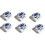 Xtermin8Prob 6 Bedbug Traps - Bed Bug Trap Monitors for Bedroom Bed Bugs 2
