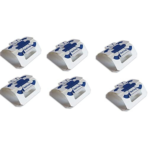 Xtermin8Prob 6 Bedbug Traps - Bed Bug Trap Monitors for Bedroom Bed Bugs 1