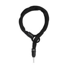 Frame Lock Insert IvyTex Adaptor Chain 8KS, Bike Lock with Dirt and Moisture-Repellent Cover, 8 mm Thick