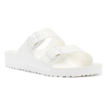 (White, 8 (Adults')) Birkenstock Arizona Eva Men's White Sandals