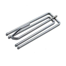 40 Pack Curtain Hooks Metal Pinch Pleat Header Tape Pins Heavy Duty Deep Prong Hook (Silver)