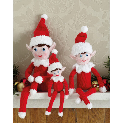 Knitting and Crochet Pattern Book - 554 Christmas Selection Book 2