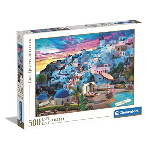 Clementoni Puzzle 500 HQ Grækenland View