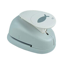 Paper Craft Punch with Fish Design, Lever Punch for Card Making and Scrapbooking, 3.81cm, 1 1/2", 89854000