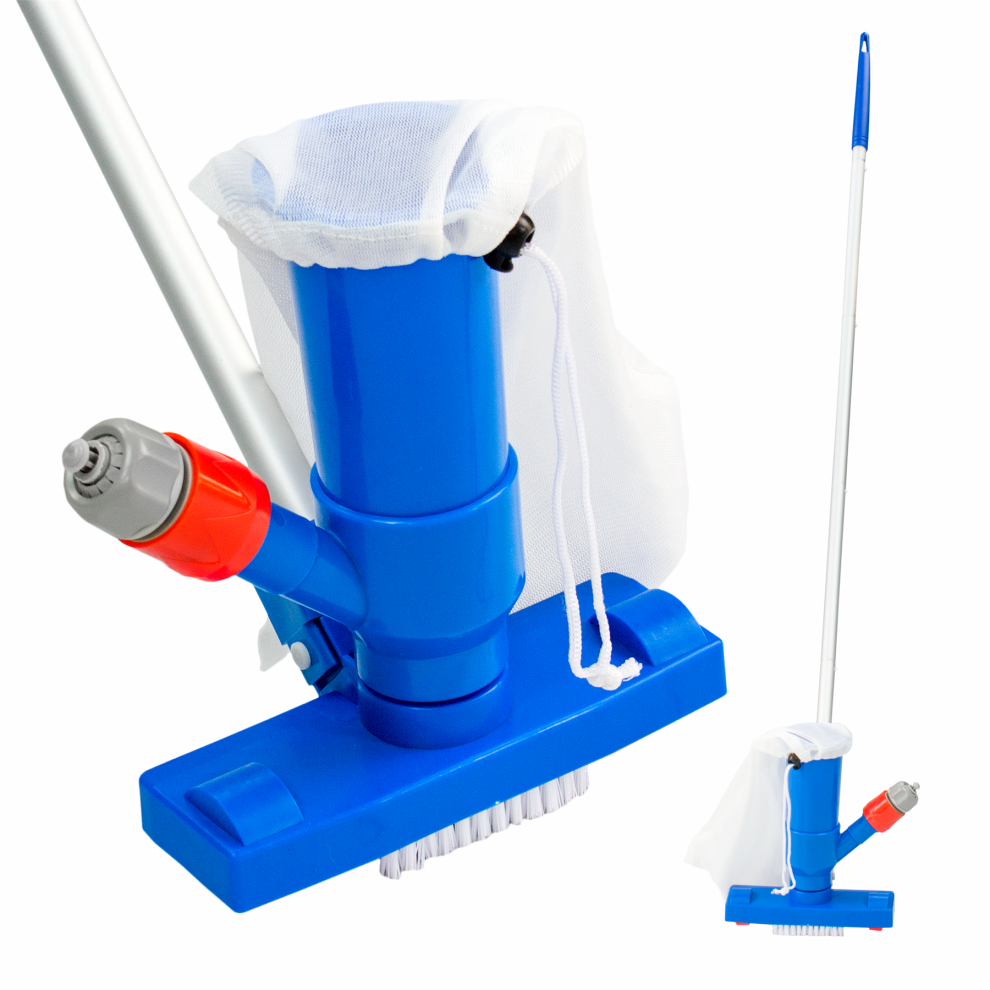 Pisces Pond Vacuum Pool Cleaner Algae Brush Sludge Remover Brush Water Vac