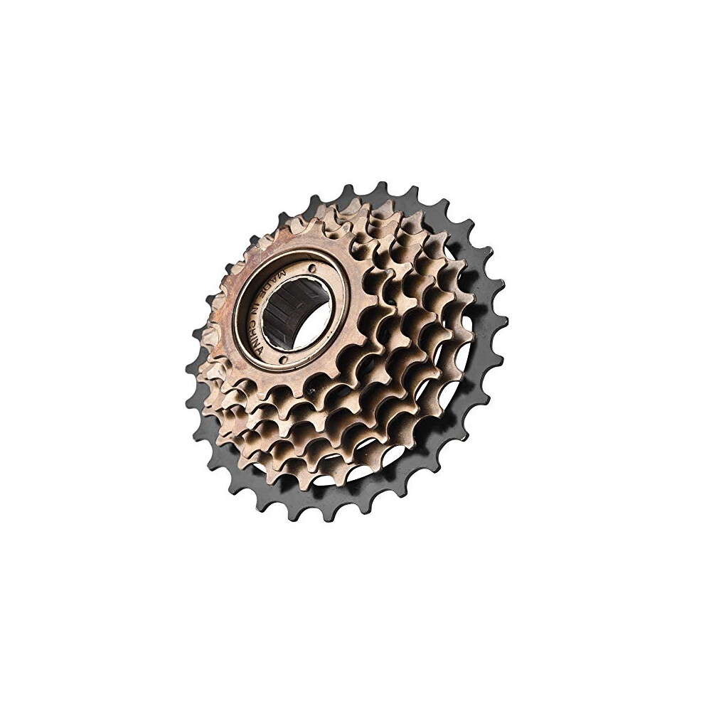 Photos - Cassette Freewheel, Bicycle Stainless Steel Freewheel  Sprocket 7 Speed Mountain Bike Non-deformation Replacement Accessory