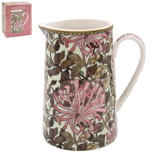 William Morris' Honeysuckle Design - Small Fine China Jug