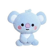 Aurora, 61484, BT21 Official Merchandise, Baby KOYA Sitting Doll 5In, Soft Toy, Blue - Plush Soft Toy