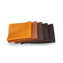 Leather Scraps - Pieces of Leather in Brown Ideal for Craft Works, Extra Large, Quality Genuine Leather, Repair Bags, Textiles, Covering, Decoration,