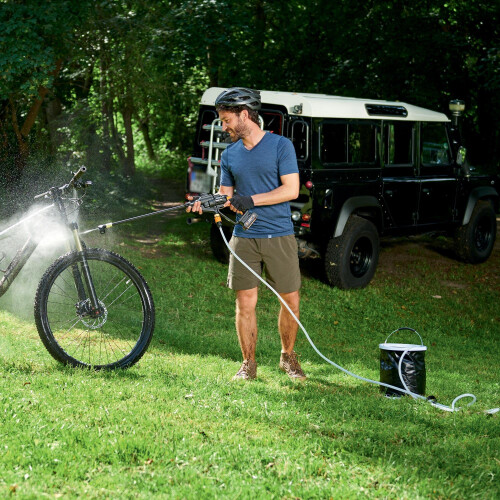 WORX WA4015 Hydroshot Foldable Water Bucket Accessory, Black 1