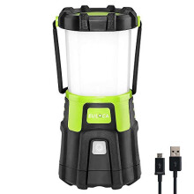 USB Rechargeable LED Camping Lantern, 1200lm Dimmable 4 Modes Emergency Light ,Water Resistant Tent Light for Camping, Hiking, Fishing, Power Cuts and