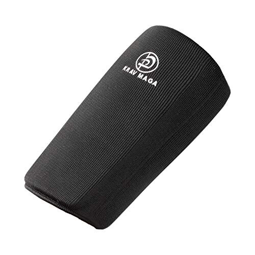 Krav Maga Black Elasticated Cotton Forearm Guards ( Padded Both Sides ) 2
