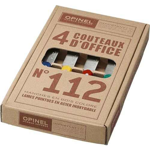 Opinel Coffret Opinel - 4 Küchenmesser Nr. 112 2
