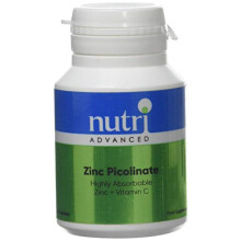 - Zinc Picolinate 15mg Vitamin C 60mg - Immune Support Supplement - Skin Hair Nail Vitamin Support - 90 Capsules