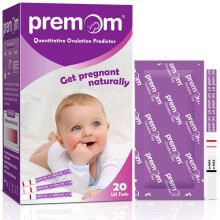 Semi-Quantitative Ovulation Test Strips, Ovulation Predictor Kit with Smart Digital Ovulation Reader APP, Numerical Ovulation Tests, 20 LH Tests